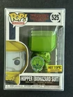 1/1 Limited Edition Stranger Things Hopper Biohazard Gold Panda Club Funko Pop