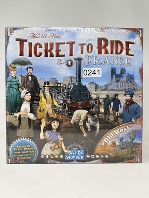 Ticket To Ride France & Old West Map Collection #6 Game DOW DO7228 Expansion 
