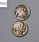 1918-D + 1926-D Buffalo Nickel Set/Lot ~ Semi-Key Dates! ~ ZBL73