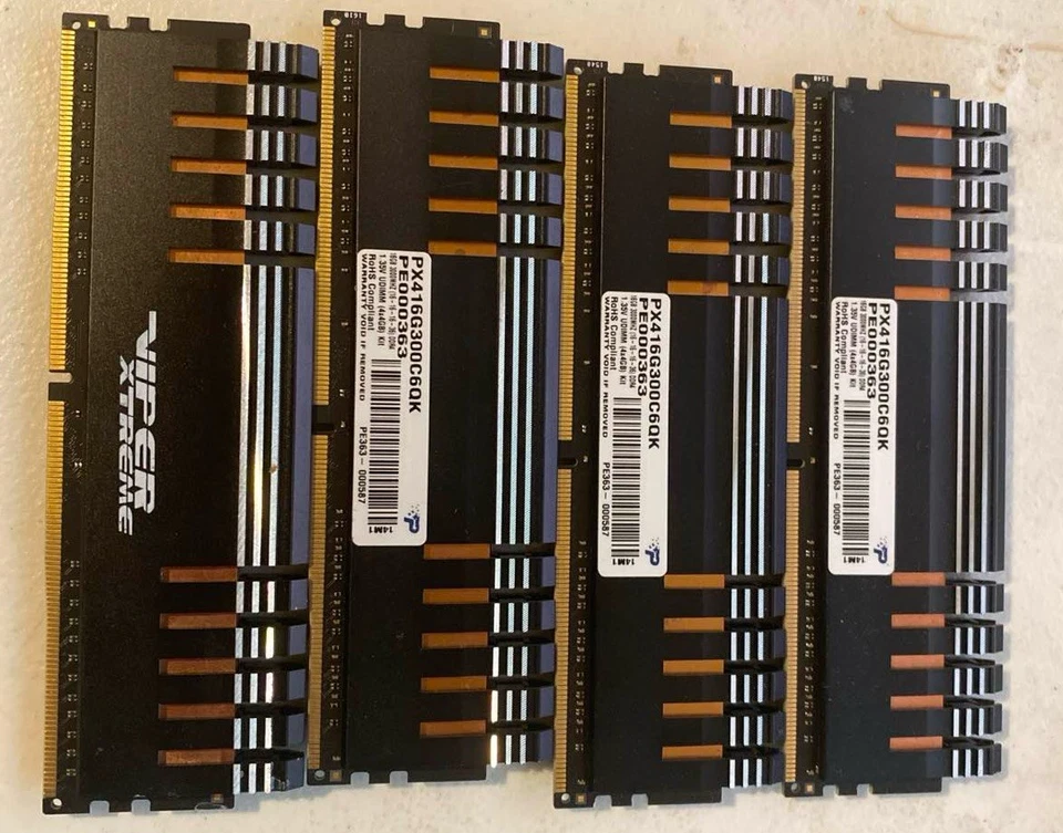 Patriot Viper DDR4 RAM 16GB 3000MHz PC4-24000 UDIMM PE000363 - Image 4 of 4