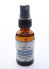 Vitality Extracts BREATHE EASY Pure Essential Oil  Spray Bottle - 30ml