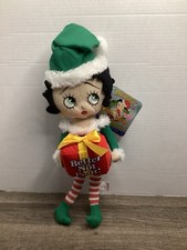 NWT Betty Boop Christmas 14 Plush Doll - Sugar Loaf "Merry Messages