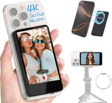 Moman Xview M4 Selfie Monitor Screen 4K/1080p 164FT Magnetic for iPhone&Android 