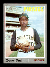 1970 TOPPS #551 DOCK ELLIS (EX-MT) CENTERED NICELY ~ GFCC