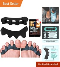 Versatile Silicone Toe Spacers - Correct Toes for Athletic Comfort  Alignment