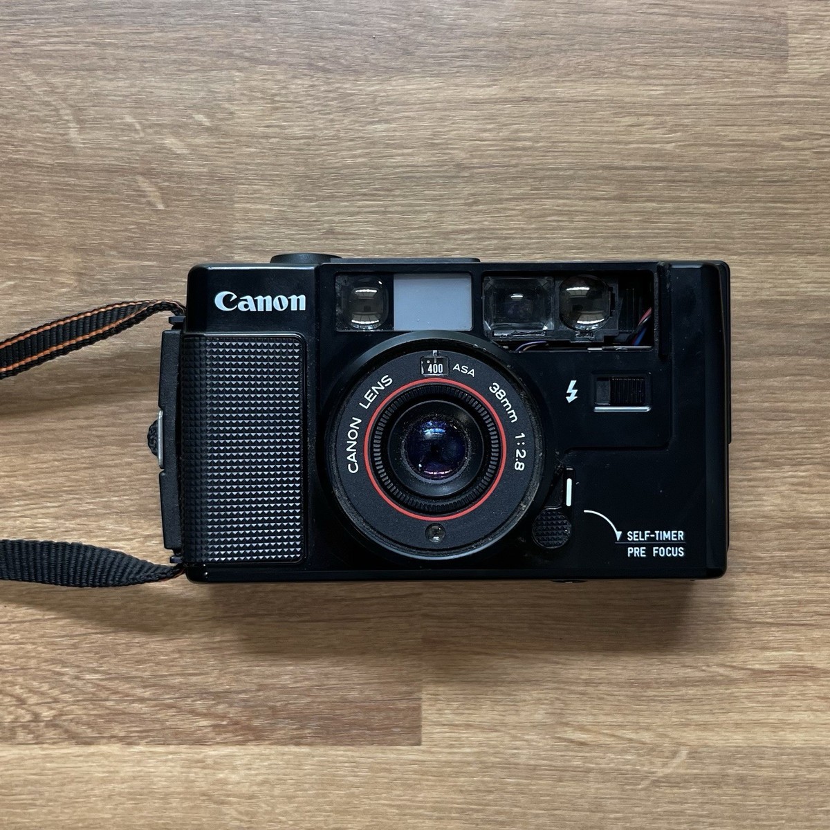 Lens Canon Cafs Autofocus Canon AF35M 38mm Lens Auto Focus Film