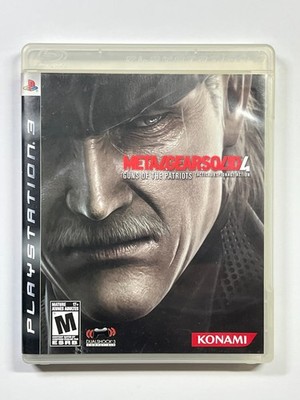 Metal Gear Solid 4: Guns of the Patriots (Sony PlayStation 3, 2008) CIB Tested