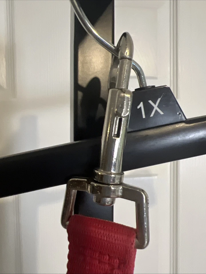 Поводок для собаки Dexil красный с предупреждением о словах на поводке - Изображение 3 из 4