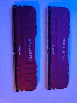 2 x 8GB DDR4 3600 Crucial Ballistix