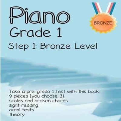 Piano Grade 1 Step 1- Bronze level Take a pre-grade 1 exam with t