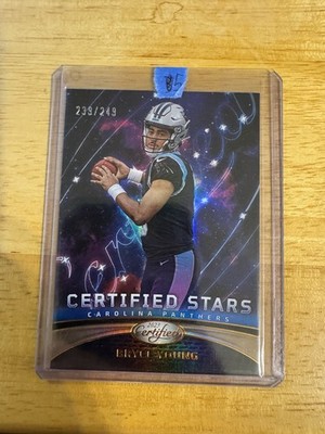 2023 Panini Certified-Certified Stars Bryce Young #CS-7 Mirror Bronze /249 (RC)