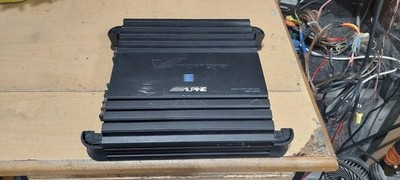Alpine MRV-M500 500 Watt RMS Class ''D'' Mono Car Amplifier Fully Tested Working