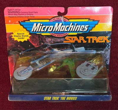 Micro Machines Star Trek 'The Movies' #65825 New in Package Collection #2 - Image 1 of 3