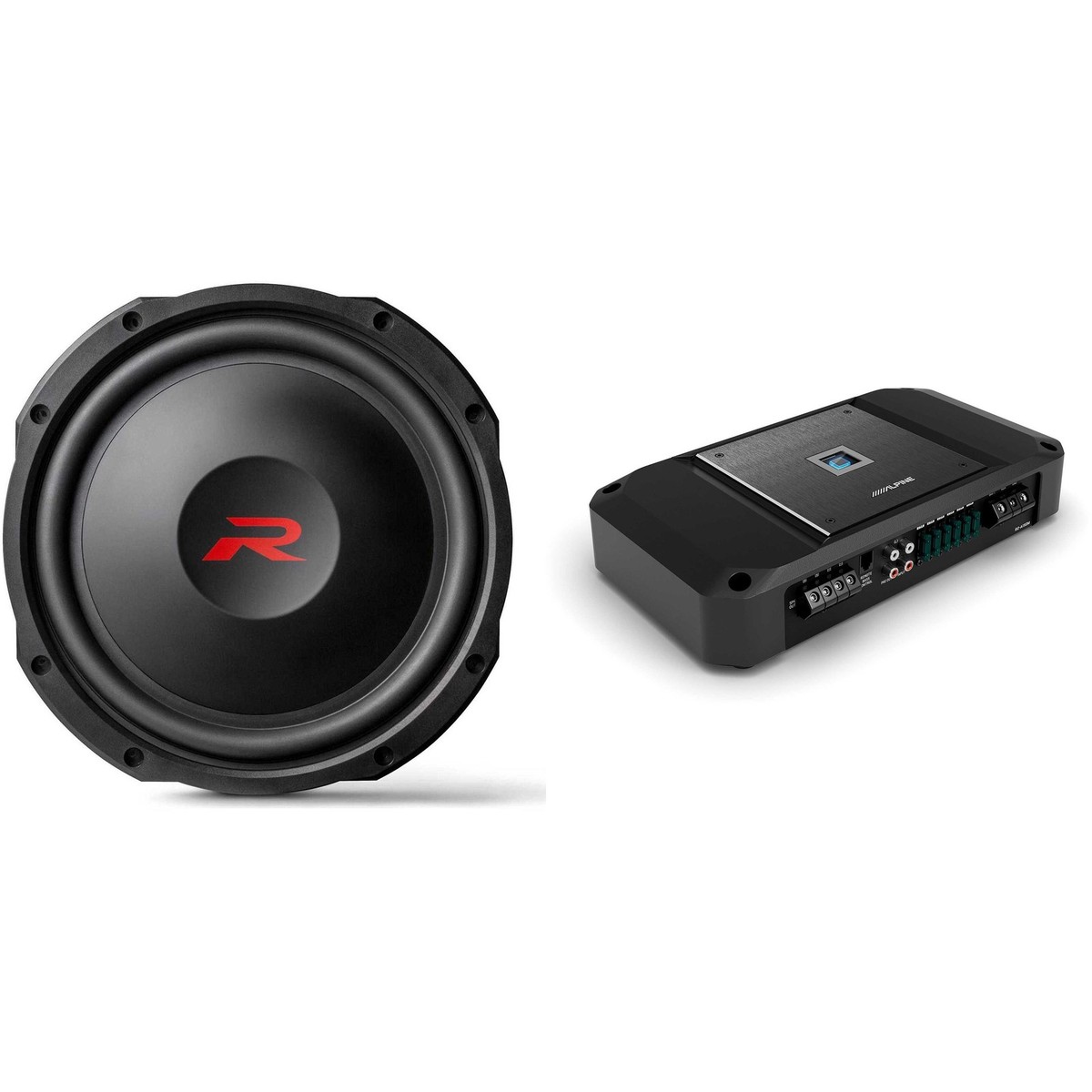 Car Audio Best Amp For Alpine Type R 15 Alpine (2) RS-W12D4 12
