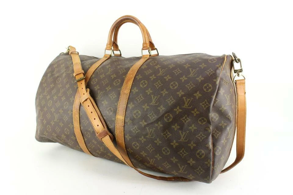 Louis Vuitton Vintage Monogram Keepall Bandouliere 60 Bag