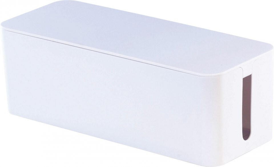 Boîte de rangement multiprise Callstel de 40 cm pour cacher vos câbles et sécuriser le salon