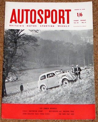 Autosport 13 March 1959 - SPRINTS & HILLCLIMBS REVIEW - POMONA GP - 3 ELVAS TEST