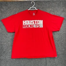 Houston Rockets Shirt Mens 2XL Red Eric Gordon #10 NBA Basketball Majestic