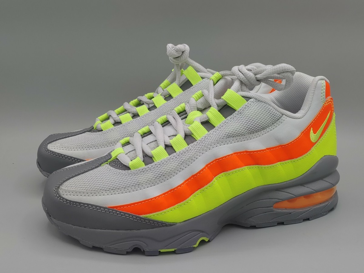 Nike Airmax 95 GS Vast Grey Volt Size 5y Womens 6.5 ( 905348