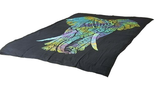 AamiraA Hippie Multi-color Elephant Mandala Tapestry Bohemian Wall Hanging Dorm - Picture 6 of 14