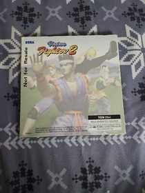 Virtua Fighter 2 (Sega Saturn, 1996) Not For Resale Edition Cardboard Tested#214