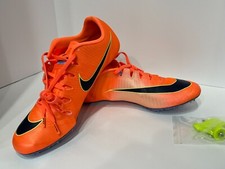 NEW Nike Zoom JA Fly 3 Bright Mango Track Shoes Men's Size 12 865633-800