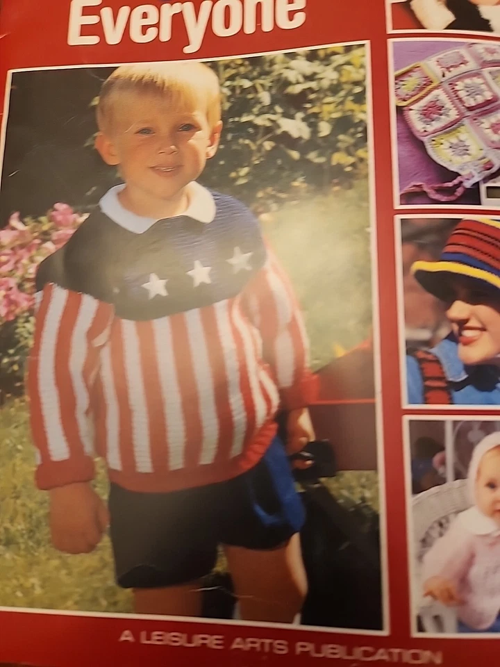 Crochet for Everyone Crochet Book Craft 13 Designs Fast Shipping Tote/Shawl/Baby - Image 2 of 4