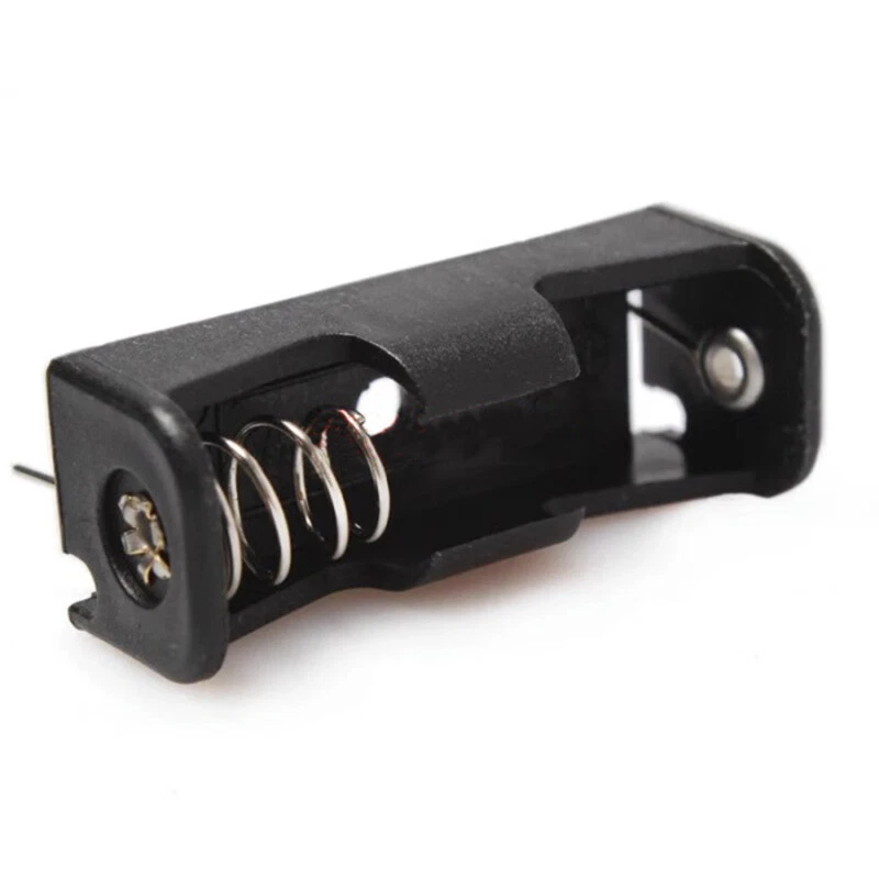 5/10/20/50/100Pcs 1 23A Battery 12V Clip Holder Box Case With Solder Feet Black - Image 2 of 4