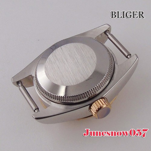 Estuche de reloj para dama 26 mm ajuste movimiento NH05 HN06 pulsera jubileo zafiro espalda sólida - Imagen 39 de 39
