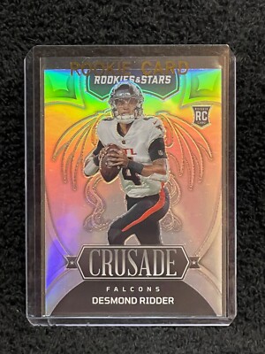 DESMOND RIDDER ~ 2022 Rookies & Stars Crusade CR-12 ROOKIE Silver Prizm PWE