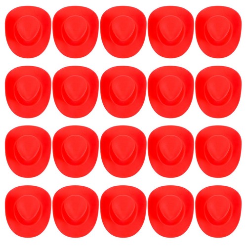 20 Pezzi Mini Cappello Giocattoli Casa delle Bambole Cappelli per Artigianato Miniatura - Foto 12 di 12