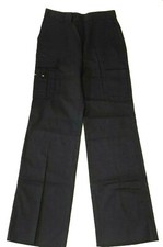 New Dickies Women's EMT/EMS Midnight Blue Work Pants-Size 14UU 34x36 -Unhemmed