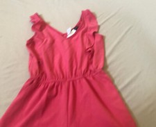 Aqua Coral Romper Size Small 644