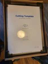 FingerPing Weatherproof Dog Door MEDIUM w/ Double Sliding Lock Panel Brass 