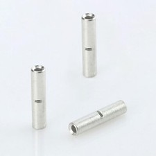 26-22 Gauge Non-Insulated Butt Connectors 100 PCS 26-22 AWG Butt Splice Conne...