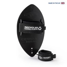Odyssey Recycled Marine Plastic Handplane Black Eco Handboard Body Board Surfing