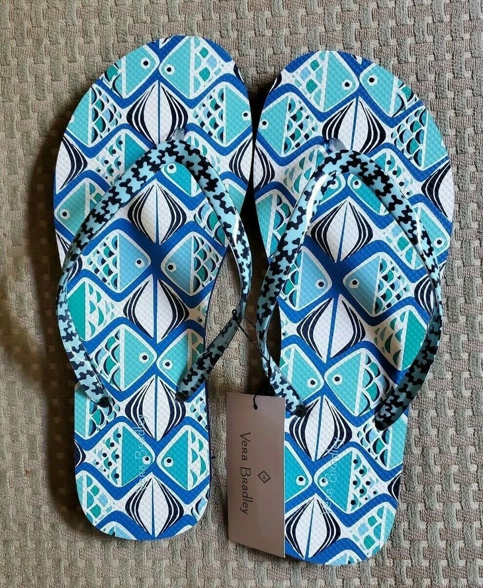 Vera Bradley FLIP FLOPS U Choose your Design Size M L 7 8 9 10