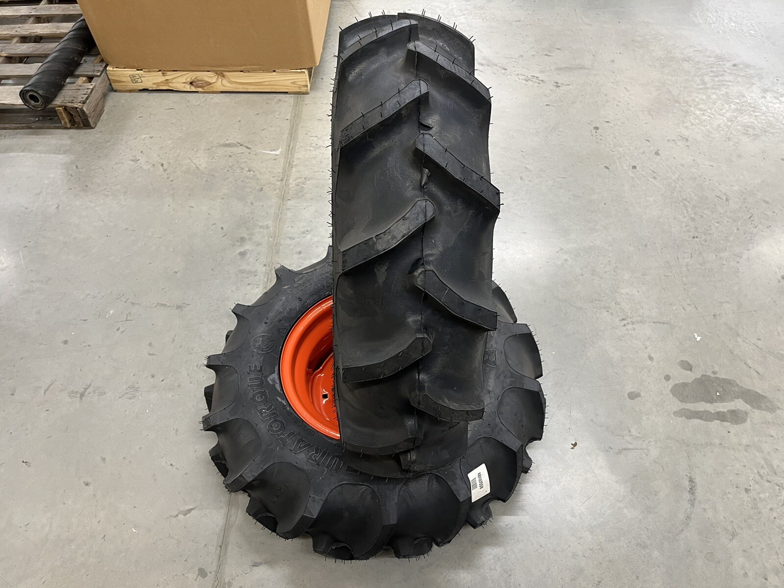 Pair of 9.516 Goodyear R1 Tire/Rims for Kubota B2301 B2401 B2601