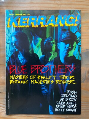 Kerrang issue no 224 Feb 4 1989 Masters of Reality cover, Skid Row, After Hours