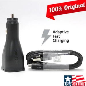 NEW OEM Samsung Fast Car Charger and/or Type-C Data Cable for Galaxy S9 S9+ Note