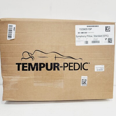 Tempur-Pedic Symphony Dual-Sided Pillow   Standard 23.5x17.7x5.5 Soft Feel