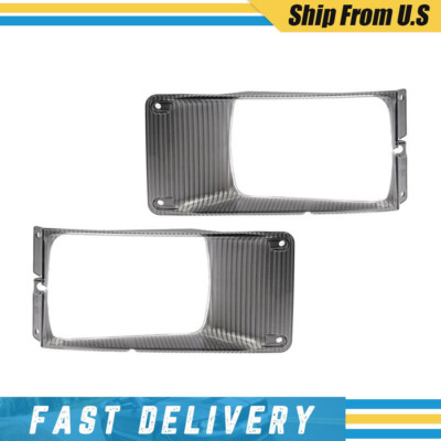 Left Right Headlight Bezel Dorman - HD Solutions 2x Fits 1990-1991 1452SC _XJ