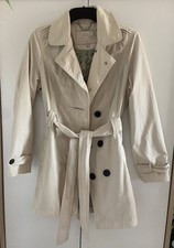 Rocha John Rocha  Cream Coat With Floral Inside - Size 12 