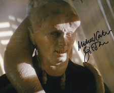 MICHAEL CARTER signed Autogramm 20x25cm STAR WARS in Person autograph COA