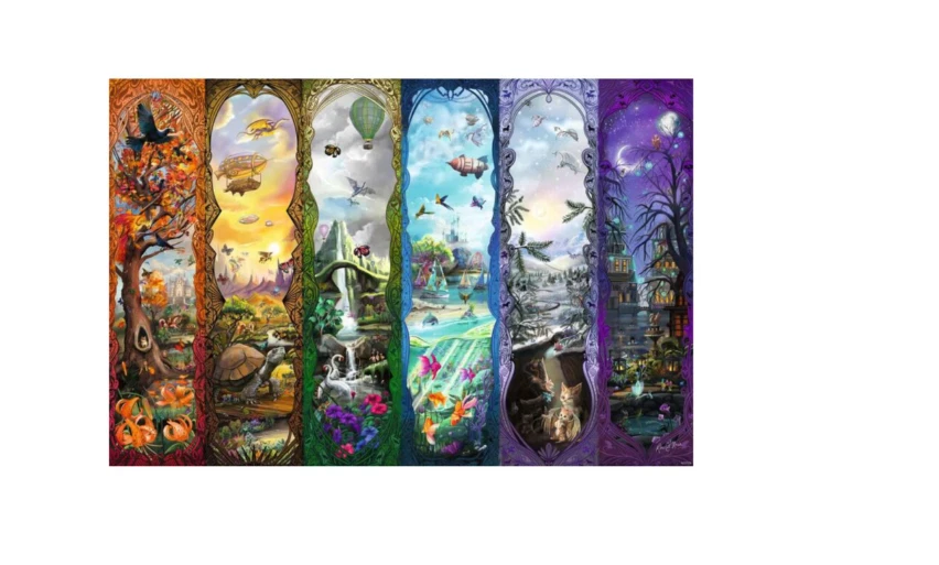 RAVENSBURGER 7000 PIECE PUZZLE THE 6 PORTALS 2025 *PRE ORDER RELEASES 10-27* - Image 2 of 2