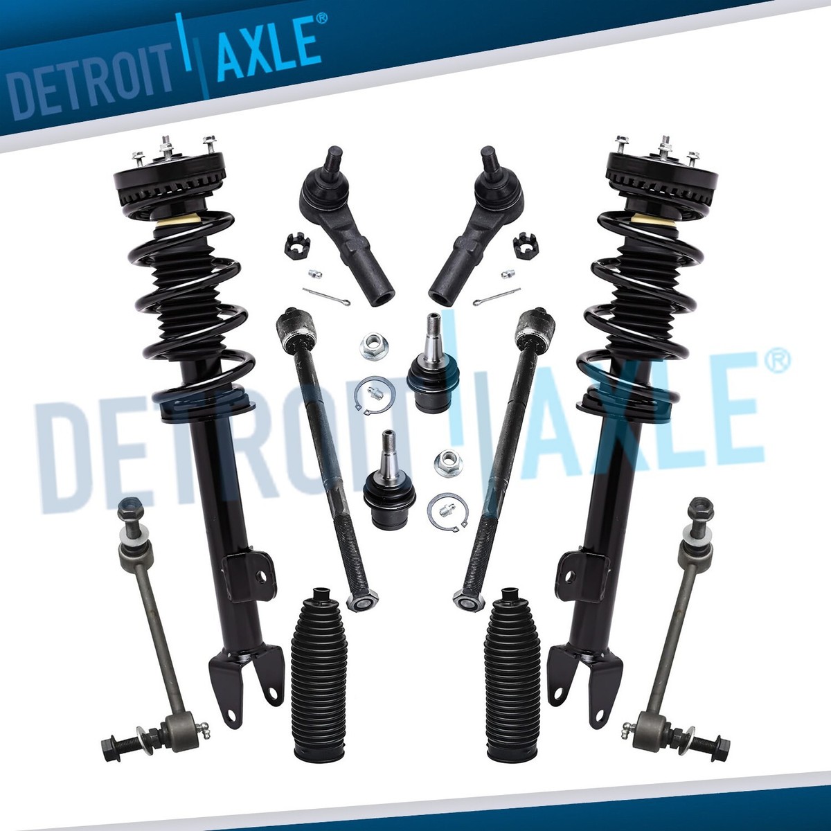 RWD Front Struts & Suspension Kit for 2012 2013 2014 Dodge Charger
