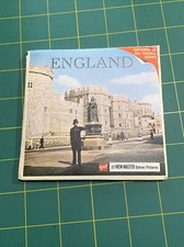 VINTAGE VIEW-MASTER 3D REEL PACKET B156 ENGLAND WORLD TRAVEL 2A