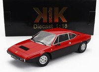 Kk 1/18 Ferrari Dino 208 GT4 1975 Rot Statisches Modell Diecast