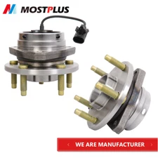 Pair Front Wheel Hub Bearings Assembly For Chevy Malibu Pontiac G6 Saturn Aura