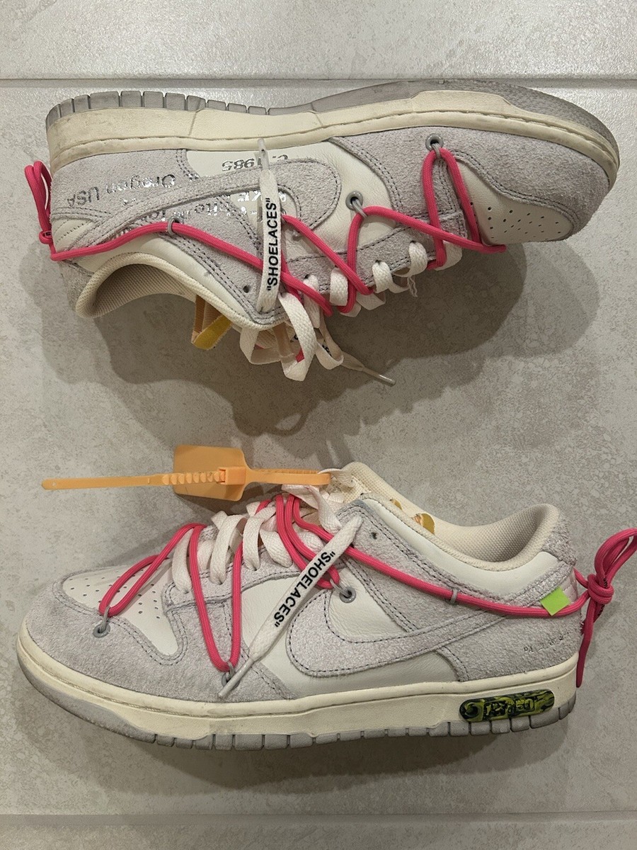 Off-White×Nike Dunk Low No.17【美品】 OFF-WHITE NIKE DUNK LOW Virgil Abloh No.17 US9 Sneaker Hyper